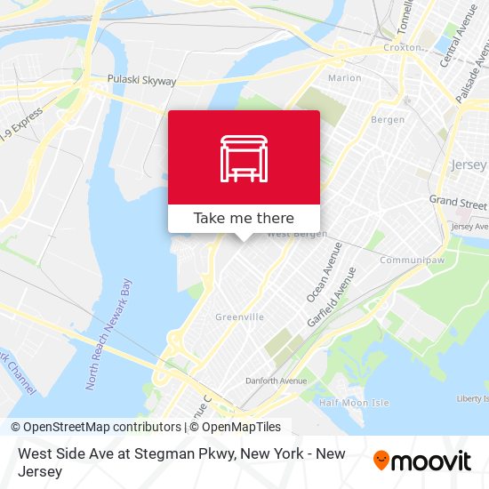 Mapa de West Side Ave at Stegman Pkwy