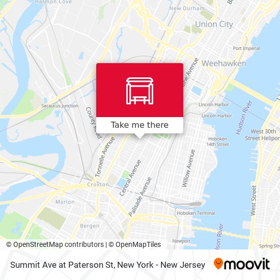 Mapa de Summit Ave at Paterson St