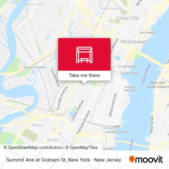 Summit Ave at Graham St map