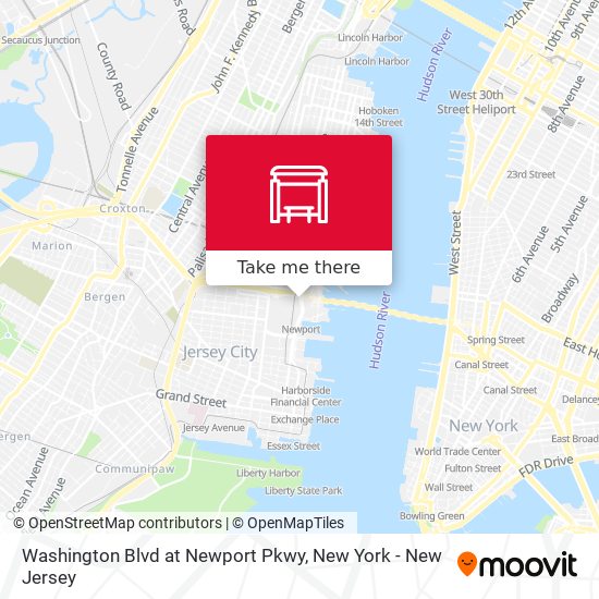 Mapa de Washington Blvd at Newport Pkwy