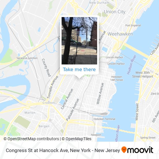Mapa de Congress St at Hancock Ave