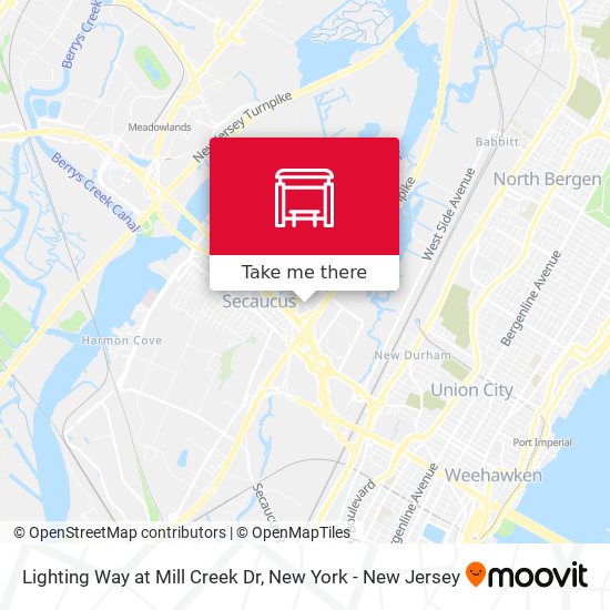 Mapa de Lighting Way at Mill Creek Dr