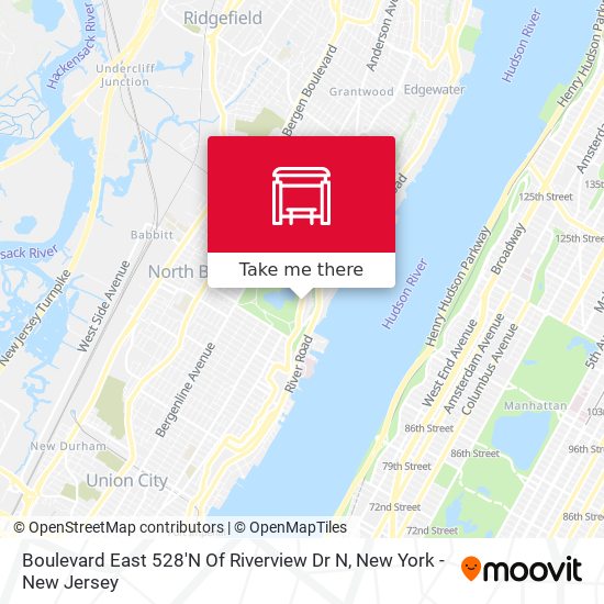 Mapa de Boulevard East 528'N Of Riverview Dr N