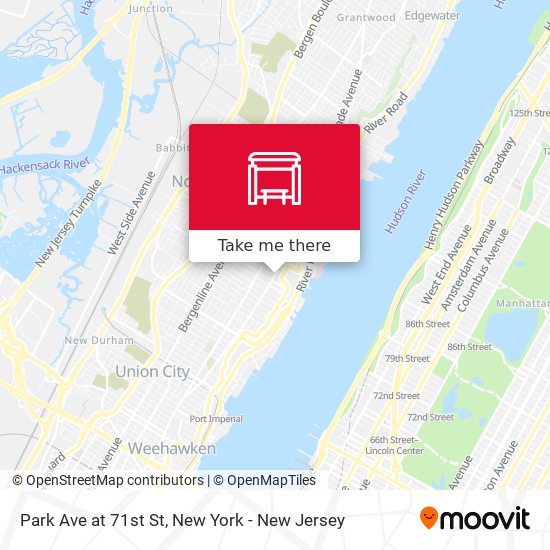 Mapa de Park Ave at 71st St