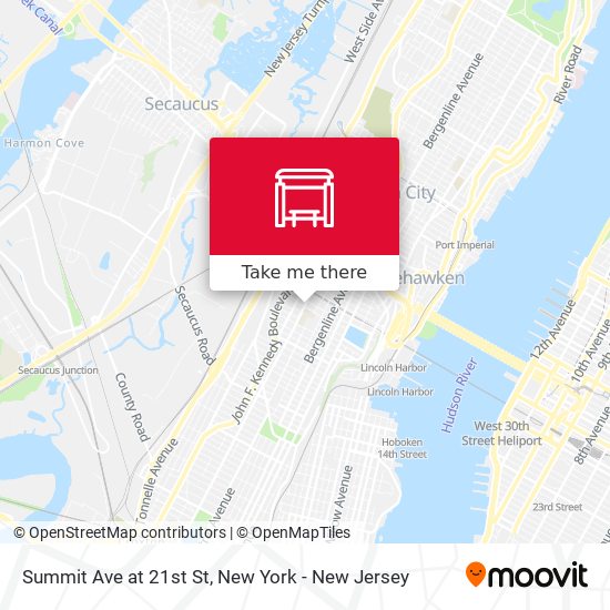 Mapa de Summit Ave at 21st St