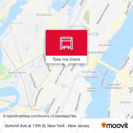 Mapa de Summit Ave at 15th St