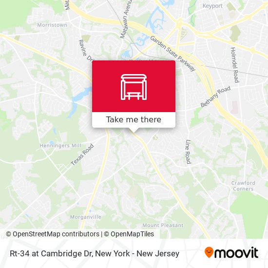 Mapa de Rt-34 at Cambridge Dr