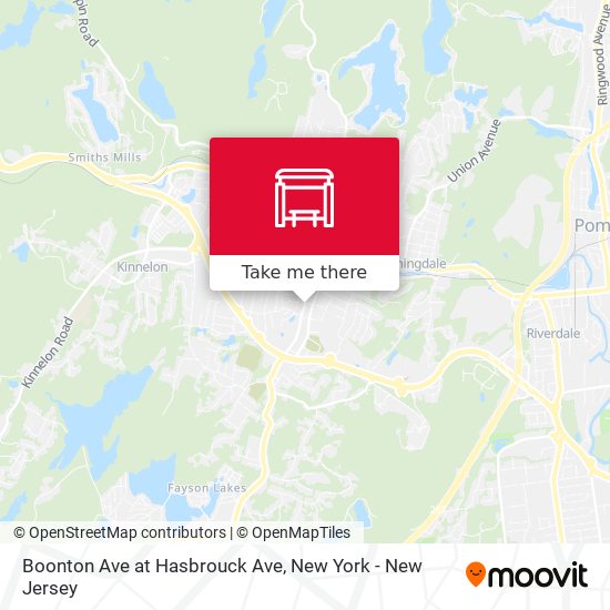 Mapa de Boonton Ave at Hasbrouck Ave