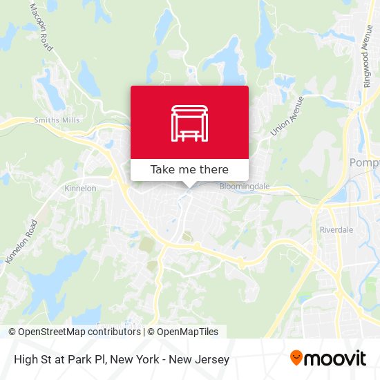 Mapa de High St at Park Pl