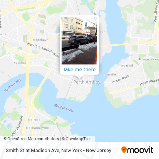 Mapa de Smith St at Madison Ave