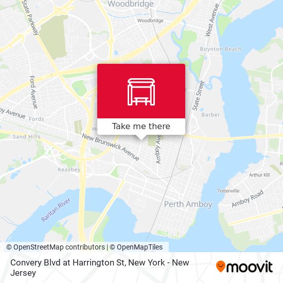 Mapa de Convery Blvd at Harrington St