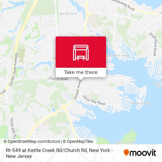 Mapa de Rt-549 at Kettle Creek Rd / Church Rd