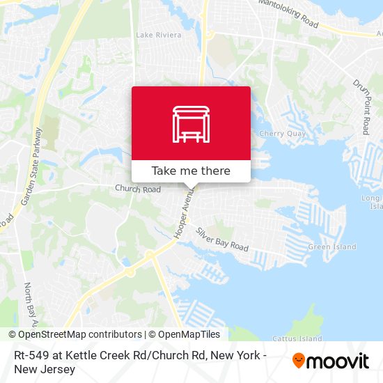 Mapa de Rt-549 at Kettle Creek Rd / Church Rd