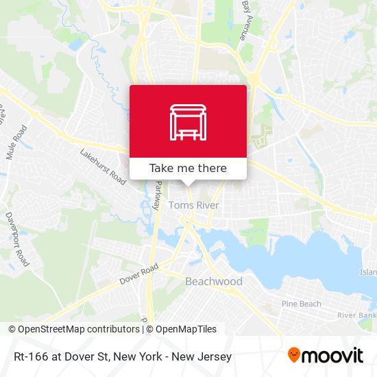 Mapa de Rt-166 at Dover St