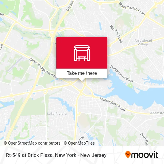 Rt-549 at Brick Plaza map