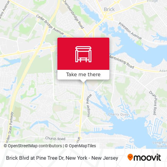Mapa de Brick Blvd at Pine Tree Dr