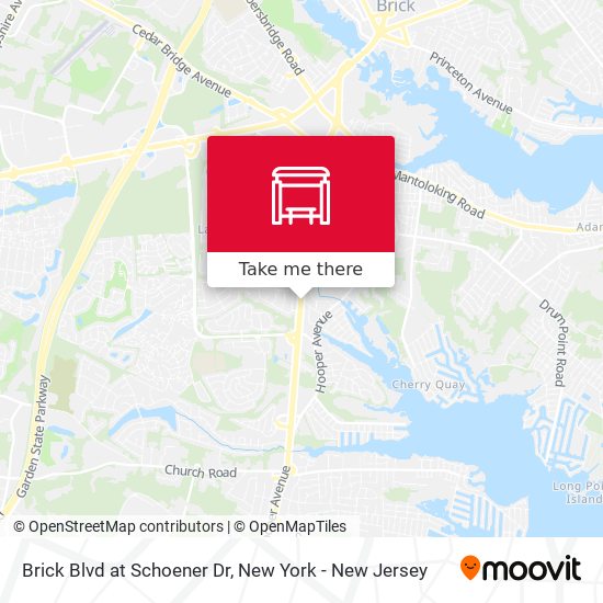 Mapa de Brick Blvd at Schoener Dr