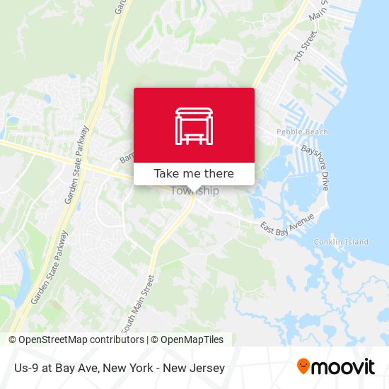Mapa de Us-9 at Bay Ave