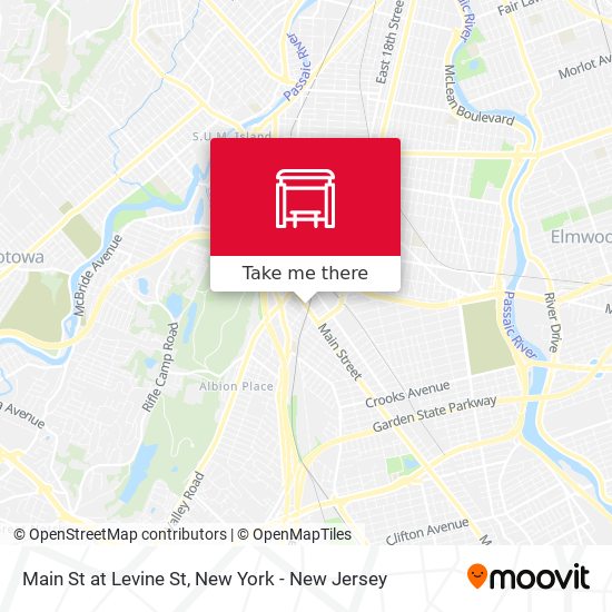 Mapa de Main St at Levine St