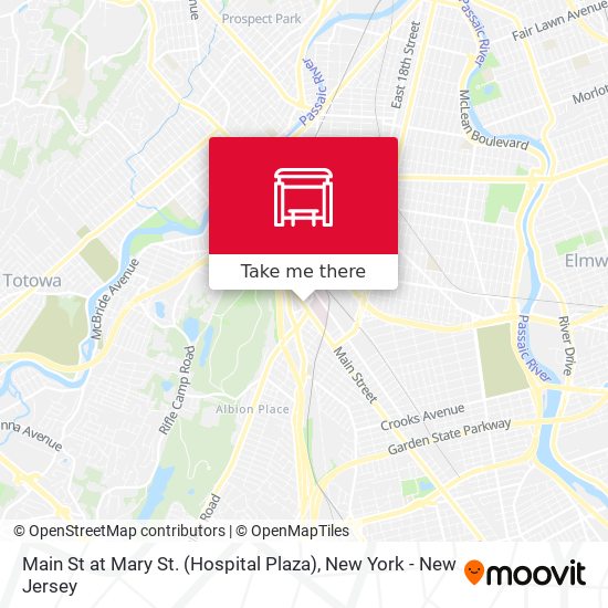 Main St at Mary St. (Hospital Plaza) map