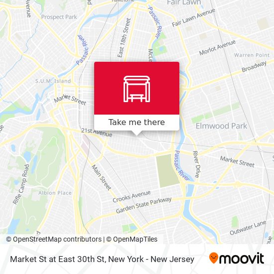 Mapa de Market St at East 30th St