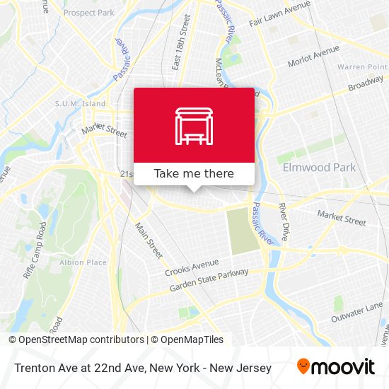 Mapa de Trenton Ave at 22nd Ave