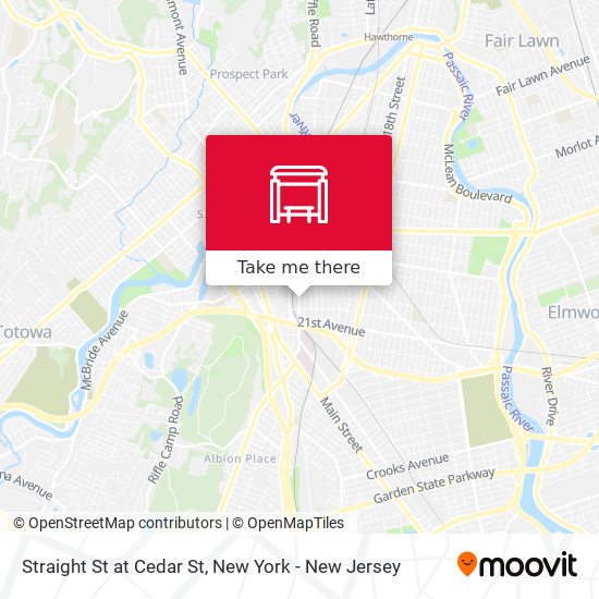 Mapa de Straight St at Cedar St