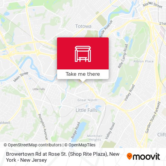 Browertown Rd at Rose St. (Shop Rite Plaza) map