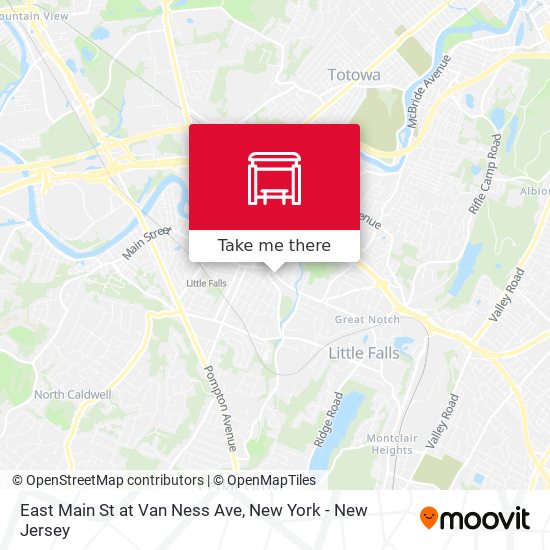 Mapa de East Main St at Van Ness Ave