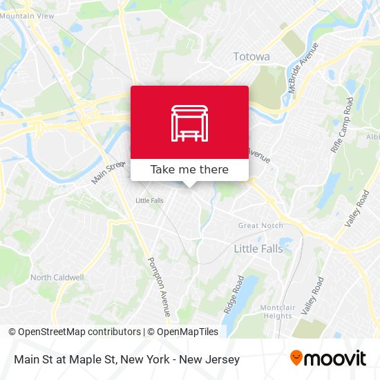 Mapa de Main St at Maple St