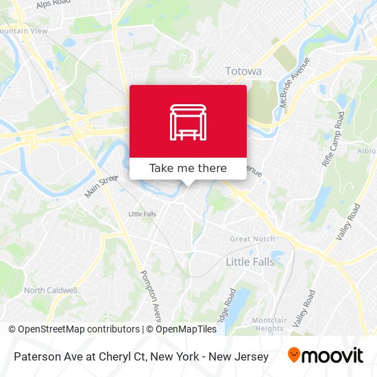 Mapa de Paterson Ave at Cheryl Ct