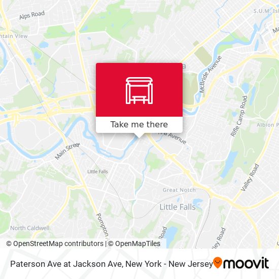 Mapa de Paterson Ave at Jackson Ave