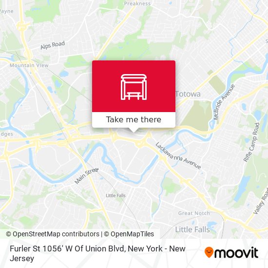 Mapa de Furler St 1056' W Of Union Blvd