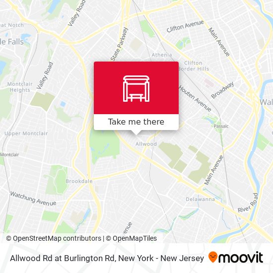 Mapa de Allwood Rd at Burlington Rd