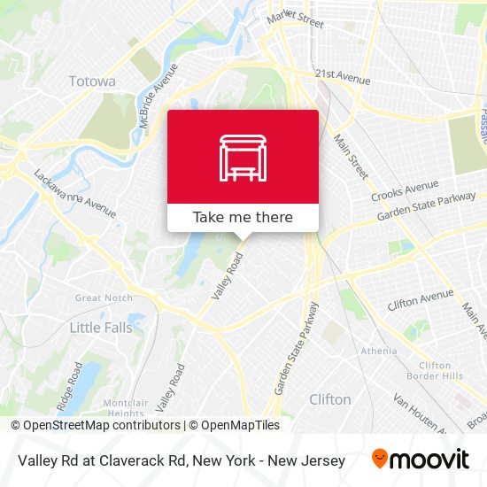 Mapa de Valley Rd at Claverack Rd