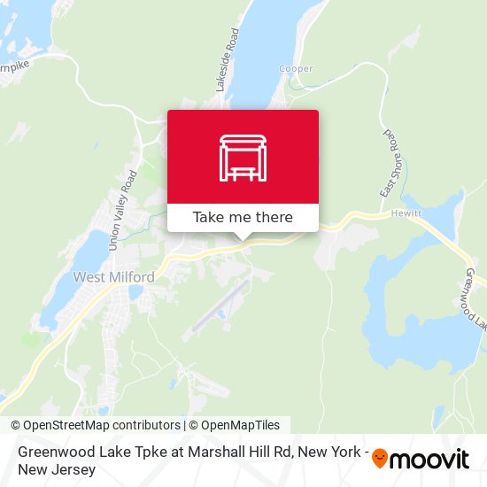 Greenwood Lake Tpke at Marshall Hill Rd map