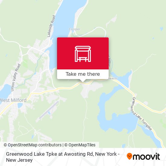 Mapa de Greenwood Lake Tpke at Awosting Rd