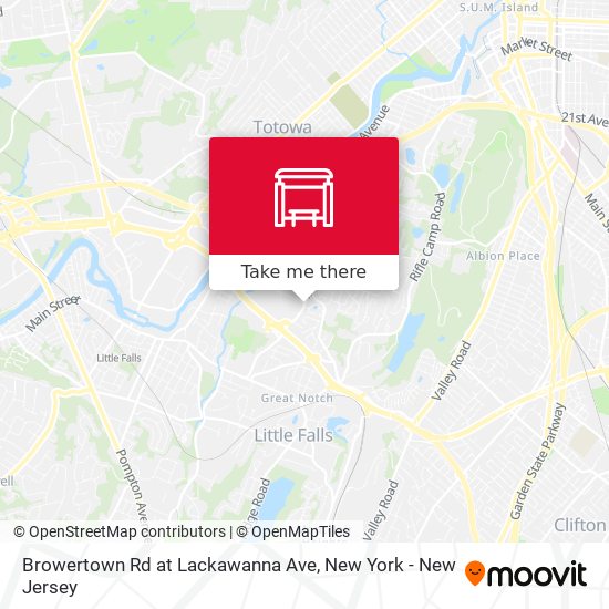 Browertown Rd at Lackawanna Ave map