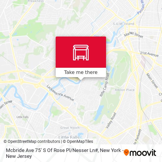 Mapa de Mcbride Ave 75' S Of Rose Pl / Nesser Ln#