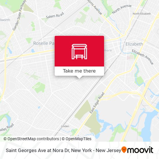 Saint Georges Ave at Nora Dr map