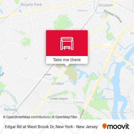 Mapa de Edgar Rd at West Brook Dr