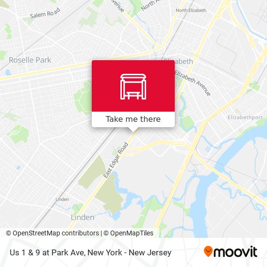 Mapa de Us 1 & 9 at Park Ave