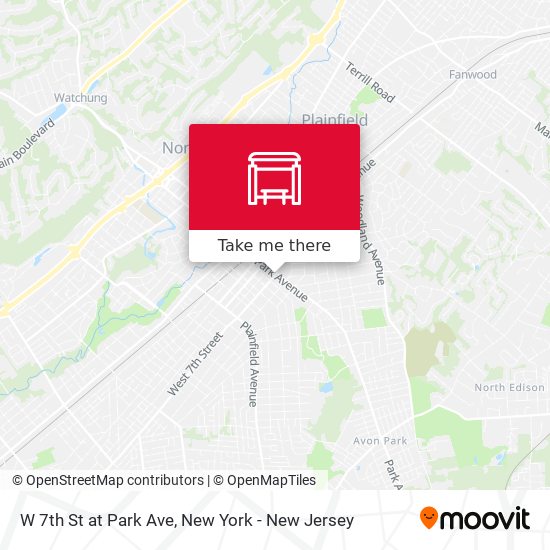 Mapa de W 7th St at Park Ave