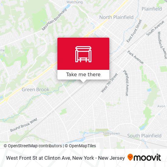 Mapa de West Front St at Clinton Ave
