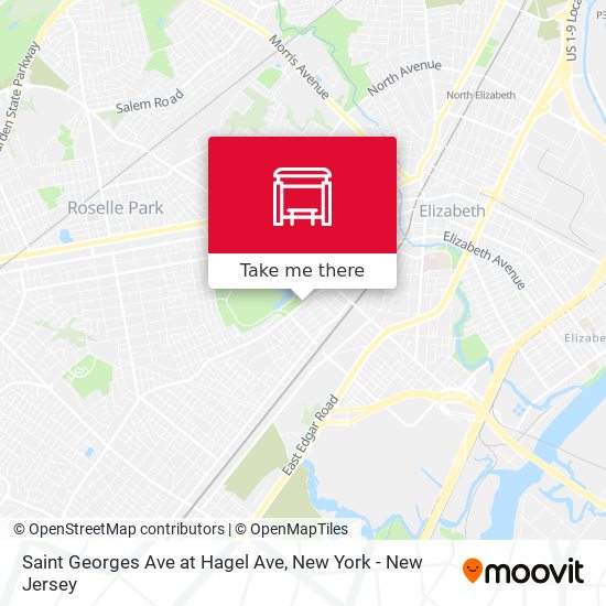 Mapa de Saint Georges Ave at Hagel Ave