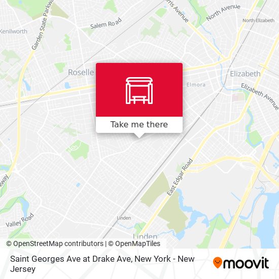 Saint Georges Ave at Drake Ave map