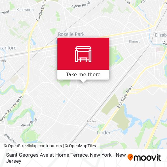 Mapa de Saint Georges Ave at Home Terrace