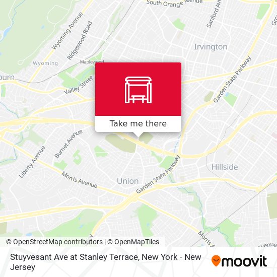Mapa de Stuyvesant Ave at Stanley Terrace