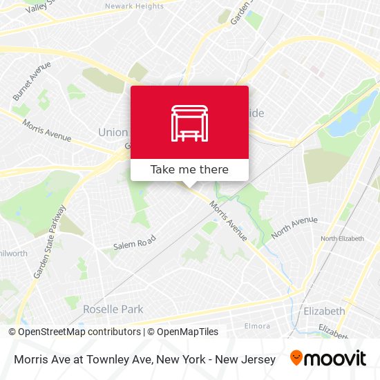 Mapa de Morris Ave at Townley Ave