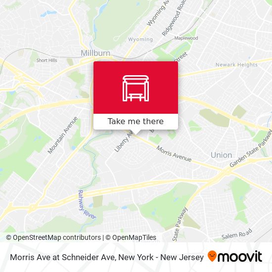 Mapa de Morris Ave at Schneider Ave